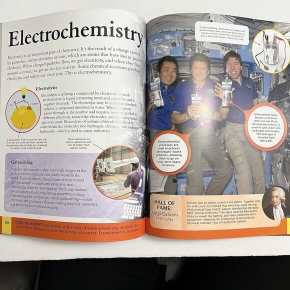 Childrens Encyclopedia of Chemistry by Janet Bingham Hardcover Educational - Picture 6 of 9